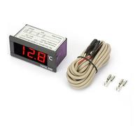 Termostato Digitale a Inserimento 220V LED Panel Meter con Sensore Controllo Temperatura da -40°C a +110°C Preciso ±1°C per Uso Domestico e Industriale