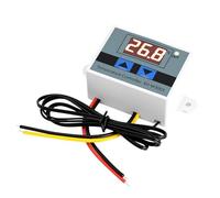 Termostato Digitale Binghe Termostato XH-W3001 AC 110V-220V con Sonda, Interruttore Termostato Controller con LED Display Utilizzo per Incubazione, protezione termica, frigorifero