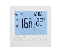 Termostato digitale con display LCD per regolare la temperatura di riscaldamento della stanza e del pavimento 5+2 6+1 supporto settimanale di programmazione (riscaldamento elettrico a pavimento 16A)