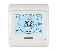 Termostato Digitale con Sensore Inclusione Termostato Digitale(3A) | Touchscreen intuitivo, controllo per preciso, riscaldamento , installazione per facile, design moderno