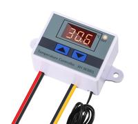 Termostato Digitale - Controllore Di Temperatura 220 V Con Sonda Impermeabile | Modulo Di Temperatura A LED -50 ° C A 110 ° C | Switch -computer, IP67, Nickelé Brass PA66, M4X16MM, XH-W3001 1500W