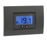 VE558300 KEO-A LCD - Termostato Da Incasso Elettronico Con Display LCD, Alimenta
