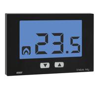 Termostato elettronico da parete LCD THALOS KEY 230 NERO - VEMER VE721700