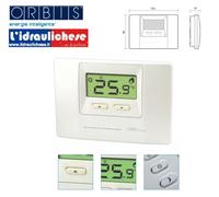 TERMOSTATO DIGITALE DA PARETE NEO ML+ BIANCO ORBIS