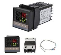 Termostato Digitale per Controllo Temperatura 0-1300°C con Display LED e Alimentazione AC110V-240V
