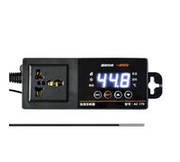 Termostato digitale per rettili - Display digitale a LED con - regolatore di temperatura per rettili, per animali domestici serpente pulcini zoo hermit