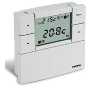 EDM 3v Termostato digitale "Zefiro" Series 84x84mm White Perry - multicolore multimateriale 8019108050666