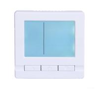 Termostato digitale programmabile per riscaldamento a pavimento bagnato Kit 20 Amp Carico ad alta potenza per Smart for Life App Controllo vocale per Alexa per Google Home Montaggio a filo 86x86mm