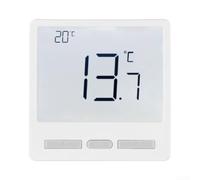 Termostato digitale programmabile per riscaldamento a pavimento bagnato Kit 20 Amp Carico ad alta potenza per Smart for Life App Controllo vocale per Alexa per Google Home Montaggio a filo 86x86mm