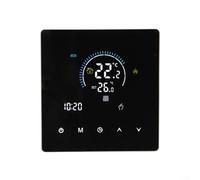 Termostato digitale regolabile da 25 A per riscaldamento a pavimento, regolatore di temperatura per più ambienti, ignifugo, ampia gamma 5-90 °C, 86 x 86 mm, personalizzabile per ufficio domestico