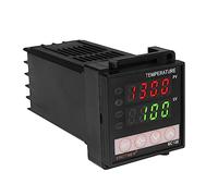 Termostato Digitale, Termocoppia universale con uscita analogica 0-10 V, termostato regolatore di temperatura PID digitale con ingresso PT100 for calore freddo con allarme, Termostato Ambiente Intern