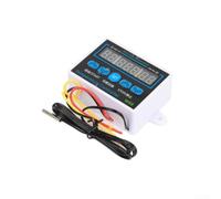 Termostato Digitale W8812V 220V Triplo Display(220V) | Gamma ampia -55°C a 120°C, precisione 0.3°C, per ideale per controllo critico in per laboratori e industria