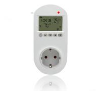 Termostato Digitale WiFi Schermo LCD Grande per facile Lettura | WiFi remoto, app iOS/Android, schermo LCD grande, range 5-60°C, memoria impostazioni