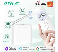 Termostato digitale WiFi wireless RF Termoregolatore a batteria Tuya per casa intelligente 220V per riscaldamento dell'acqua Caldaia a gas e attuatore Alexa