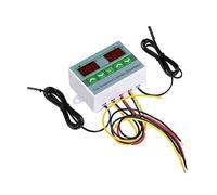Termostato digitale, ZFX-ST3012 Doppio regolatore di temperatura, termostato digitale, microcomputer controllo dell'incubatore Doppia sonda DC 12V 24V / AC(24V)