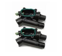 Termostato e alloggiamento del liquido di raffreddamento del motore per LAND per ROVER(2 Pcs)