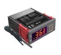 Termostato elettronico STC 1000 12V 24V 220V Regolatore di temperatura digitale Termostato Termoregolatore incubatore Relè LED 10A Riscaldamento Raffreddamento STC-1000(AC 110-220V)