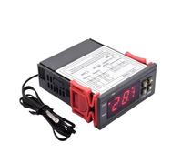Termostato elettronico STC 1000 LED Digitale Regolatore di Temperatura Termostato 220V 12V 24V Incubatrice Acquario Riscaldamento Raffreddamento Termoregolatore(STC-1000 DC 12V)