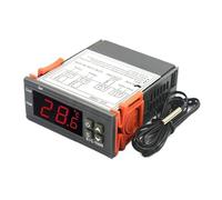 Termostato elettronico STC-1000 STC 1000 Termostato digitale a LED for incubatrice Regolatore di temperatura Relè termoregolatore Riscaldamento Raffreddamento 12V 24V 220V(5 Pcs DC12V)