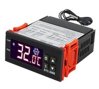 Termostato elettronico STC-1000 STC-3000 Termostato digitale Regolatore di temperatura LED Sensore termometro Igrometro Relè Termoregolatore 12V 24V 220V(STC-1000 24V)