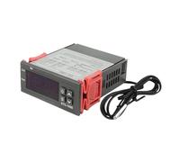 Termostato elettronico STC 1000 Termostato digitale a LED for incubatrice, regolatore di temperatura, relè, riscaldamento, raffreddamento 12V 24V 110V 220V(STC-1000 DC12V)