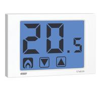 Termostato elettronico touch screen Vemer Ve432100 Thalos Bianco da parete a bat