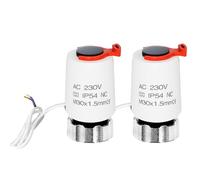 Termostato elettrovalvola riscaldamento a pavimento 230 V M30 x 1,5 NC (chiuso senza corrente), motore di regolazione VA80 per riscaldamento a pavimento (2)