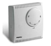 Termostato Espansione Gas Analogico Perry Teg Senza Lampada Pilota Bianco Perry