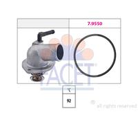 Facet Termostato 7.8157 per Opel Astra G (Sedan, Hatchback, Familiare, CC) 92°C