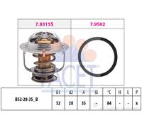 TERMOSTATO FACET 78315