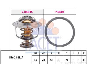 TERMOSTATO FACET 78403