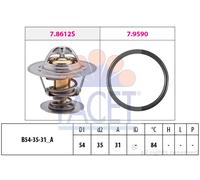 TERMOSTATO FACET 78612
