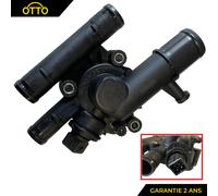 Termostato Flangia Acqua+Sensore + Joint per Clio Megane Scenic II 1.9 DCI