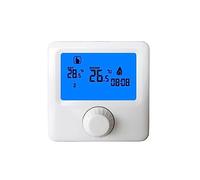 Termostato for caldaia a gas sospeso con display LCD, termostato digitale for riscaldamento ambiente programmabile settimanale