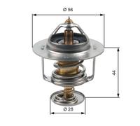 Gates Termostato motore TH30282G1 – refrigerante per Mitsubishi, Hyundai, Kia