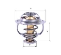 Termostato GATES TH42895G1, Contenuto Per AUDI, SEAT, SKODA, VW