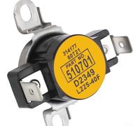 Termostato High Limit D510701 - Termostato di ricambio compatibile con modelli Speed, Queen e Amana, 160 x 2,3 cm, nero