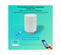 Termostato Intelligente Attuatore per Radiatore Valvola di Controllo Della Temperatura Controllo Tramite App per Telefono Cellulare per Alexa e