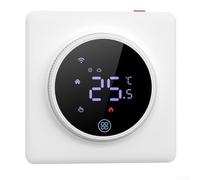 Termostato intelligente della stanza, termostato WiFi intelligente touch screen, AC230V 3A 2.4GHz lavoro per riscaldamento a pavimento dell'acqua (riscaldamento dell'acqua)