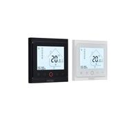 Termostato intelligente for il controllo della temperatura ambiente, riscaldamento a pavimento elettrico/ad acqua, caldaia a gas, compatibile con Alexa, compatibile con Google Home(GB White)