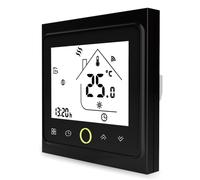 Termostato Intelligente Per Caldaia A Gas/Acqua, Nero, Wi-Fi, TUYA / Smart Life