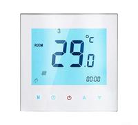 Termostato intelligente per termosifone, WiFi, per controllo multi-stanza e risparmio energetico, con display digitale, bianco (bianco idronico)