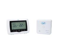 Termostato intelligente PNI CT36 PRO wireless, con WiFi, controllo tramite APP Internet TuyaSmart, per impianti termici, riscaldamento e raffrescamento in modalità inverno ed estate