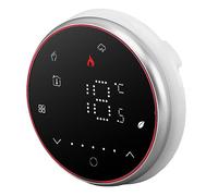 Termostato Intelligente Programmabile, Termostato Intelligente Wireless Alta Precisione BHT 6001 Display a LED Base Rotonda Protezione da Interruzione di Corrente per la Casa