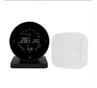 Termostato intelligente senza fili, regolatore di temperatura digitale con touch screen LCD, termostato ambiente programmabile per caldaia a gas e sistema di riscaldamento (no WiFi)