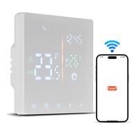 Termostato intelligente Touch con modalitÃ manuale e automatica, controllore digitale della temperatura per il riscaldamento dell'acqua dom