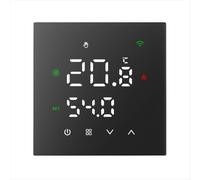 Termostato intelligente Tuya Wifi per la casa A-New Black