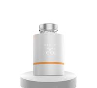 Termostato intelligente, valvola termostatica, con blocco bambini, controllo del riscaldamento a risparmio energetico, schermo regolabile, manopola rotante e protezione antigelo per il comfort