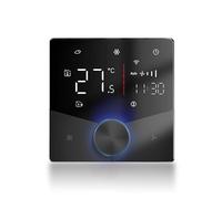 Termostato Intelligente WiFi 4 Tubi per Aria Condizionata Fan Coil con Connessione WiFi per Supporto Voce Intelligente Termostato Controller