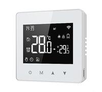 Termostato intelligente Wifi per riscaldamento caldaia a gas per Tuya Zigbee - Termostato programmabile intelligente, alimentato a batteria, termostato da forno a parete con display LCD, controllo APP